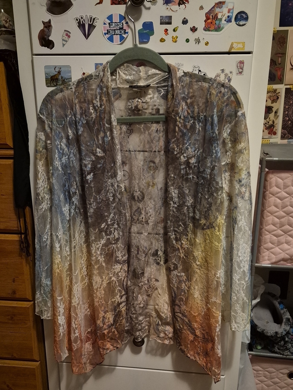 Rainbow Lace Cardigan